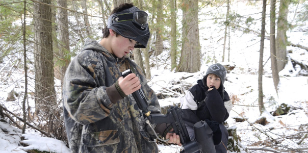 PAINTBALL NIEVE ANDORRA